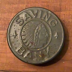 Tiny Metal Saving Bank